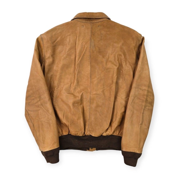 Polo Ralph Lauren Vintage Type A-2 Leather Bomber Jacket