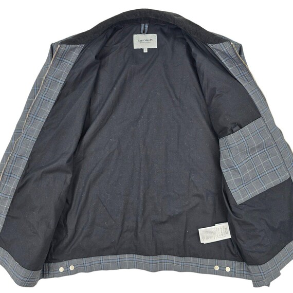 Carhartt WIP デトロイト チェック柄 ジャケット グレー メンズ Carhartt WIP デトロイト チェック柄 ジャケット グレー メンズ