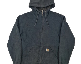 Carhartt Active Heavyweight Hoodie Grijs Heren Medium