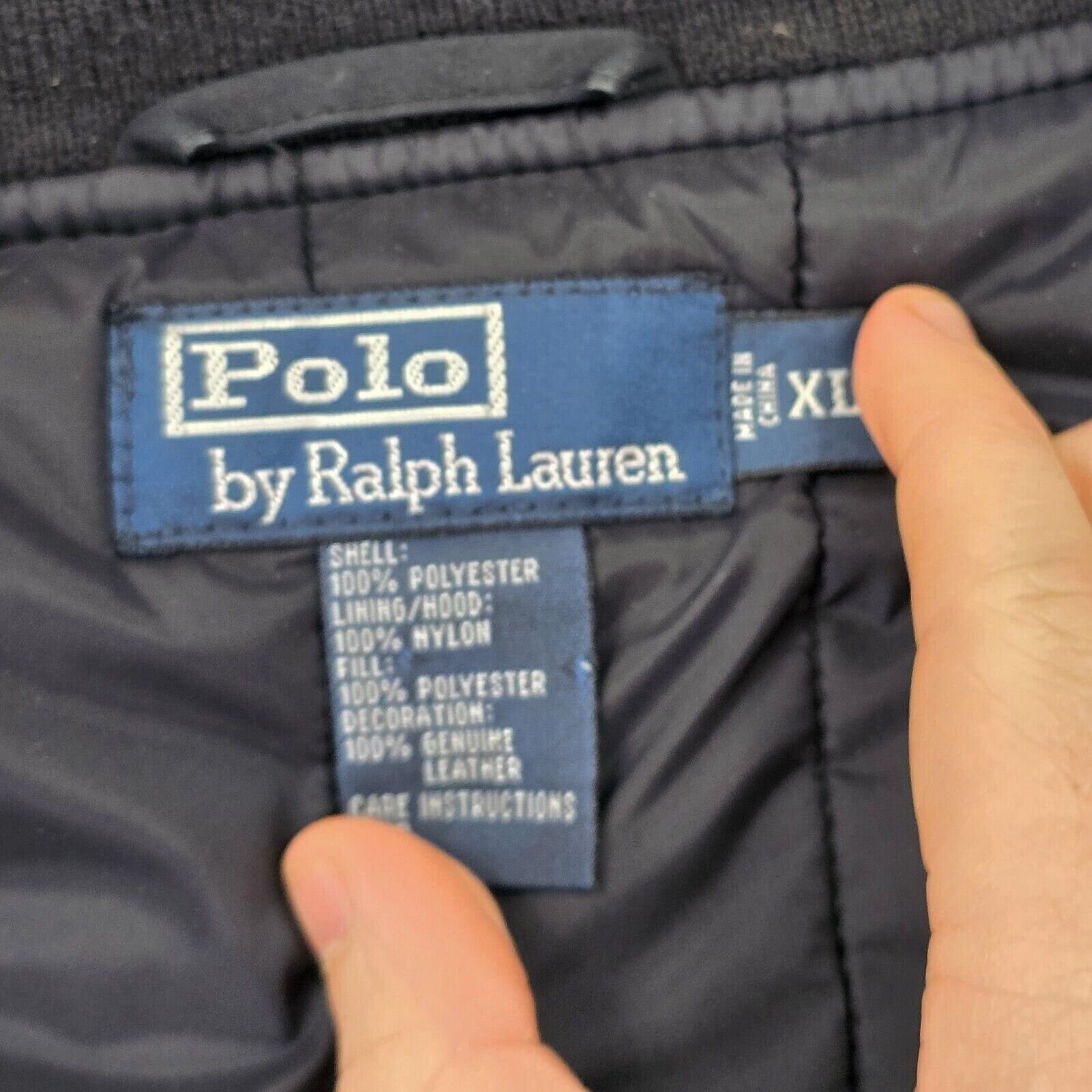 Polo Ralph Lauren Vintage Insualted Field Jacket Black Men's Polo Ralph Lauren Vintage Insualted Field Jacket Black Men's
