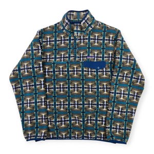 Patagonia Synchilla Snap-T Crazy Pattern Fleece Women's Medium