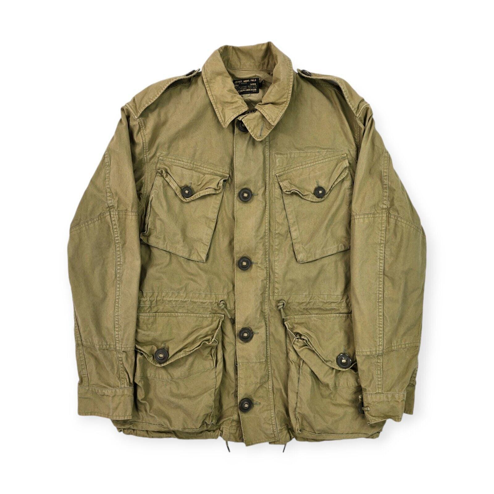 ジャケット・アウター POLO RALPH LAUREN M43 FIELDJACKET USARMY Polo Ralph Lauren Vintage M-1943 Military Field Jacket Green