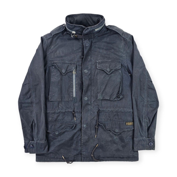 Polo Ralph Lauren Vintage M-1943 Military Field Jacket Blue Men's