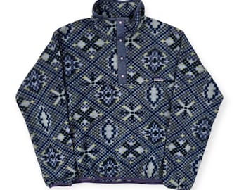 PATAGONIA SNAP-T CRAZY PATTERN FLEECE