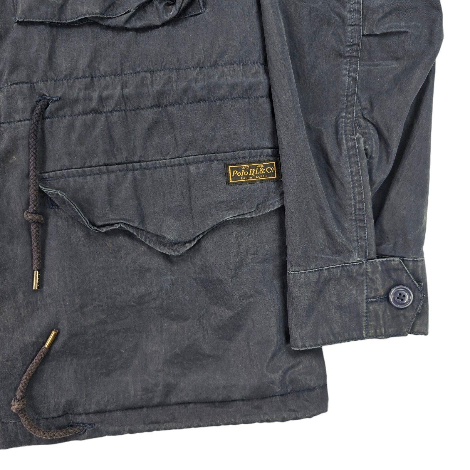 Polo Ralph Lauren Vintage M-1943 Military Field Jacket Blue
