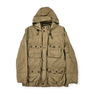 Polo Ralph Lauren Vintage Double Layer Utility Jacket Brown Men&#39;s Large