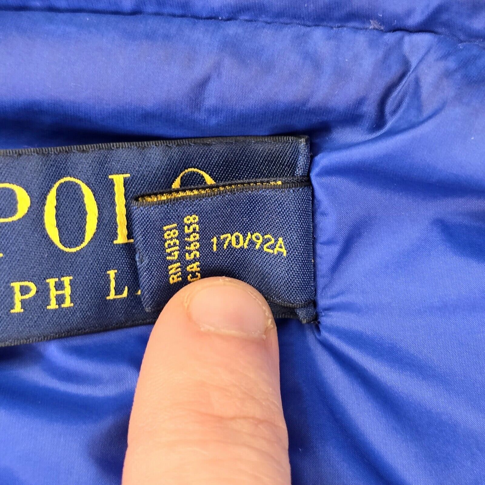 Rn 41381 polo jacket sale