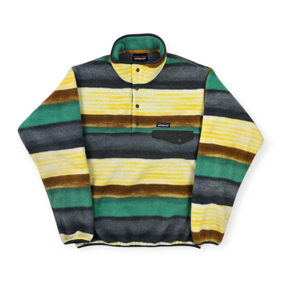 Patagonia Synchilla Snap-t Crazy Pattern Fleece Men's Medium