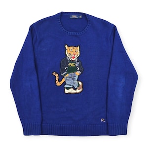 Polo Ralph Lauren Tiger - Etsy