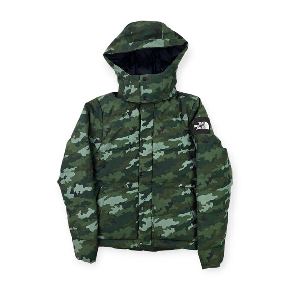 North face box canyon jacket camo discount