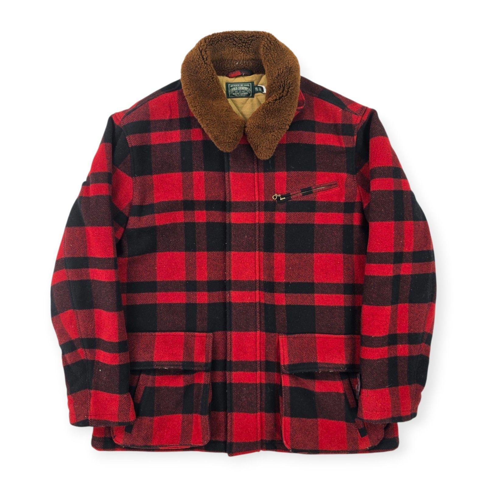 ジャケット・アウター RALPH LAUREN POLO COUNTRY WOOL JACKET Polo Ralph Lauren Country Sportsman Canvas Work Jacket Mens