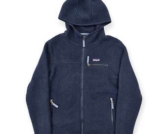 Patagonia Retro Pile Hoody Pile Giacca in pile Blu da donna piccola