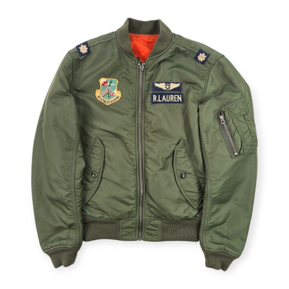 ポロ ラルフローレン リバーシブル ミリタリーパッチ フライト