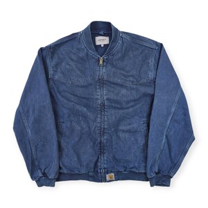 Giubbotto bomber Carhartt WIP OG Santa Fe blu da uomo medio