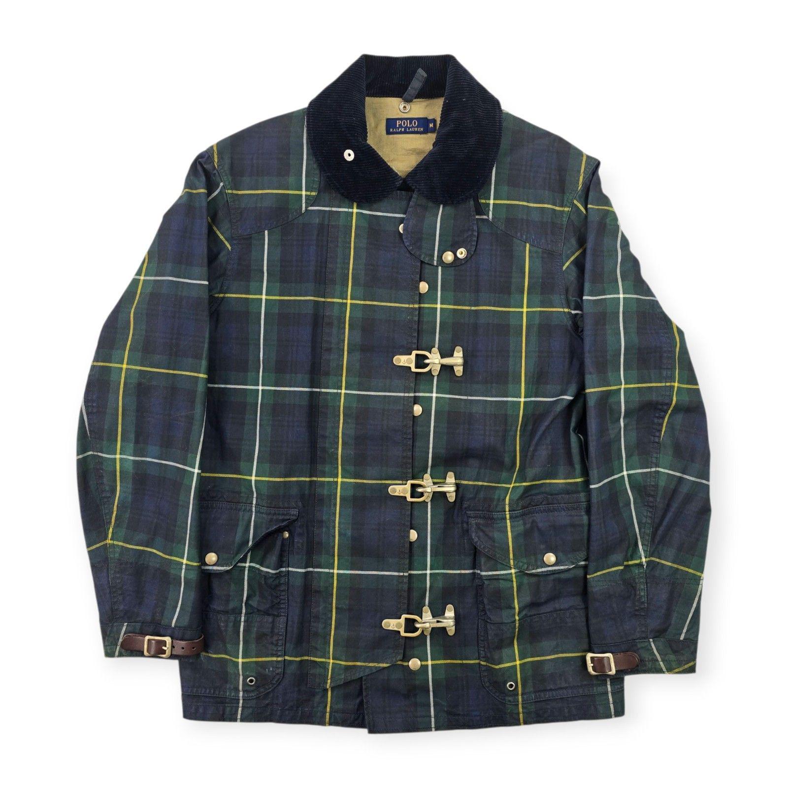 【Ralph Lauren】Fireman jacket size:S Vintage POLO RALPH LAUREN Fireman Jacket Mens XL Navy Blue