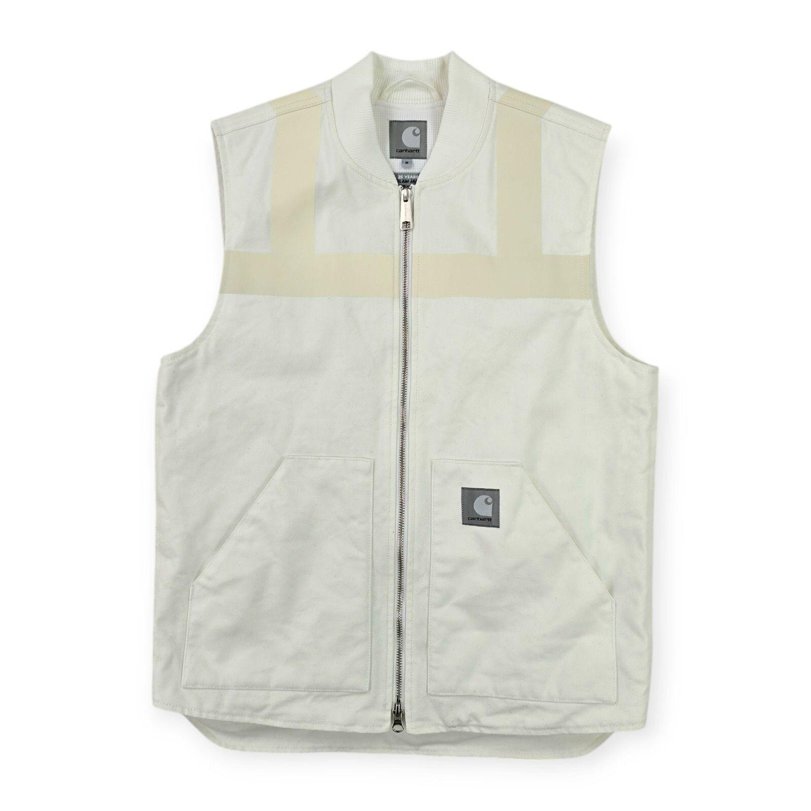 Carhartt WIP X Slam Jam 25 Years Gilet Vest Jacket White Men's