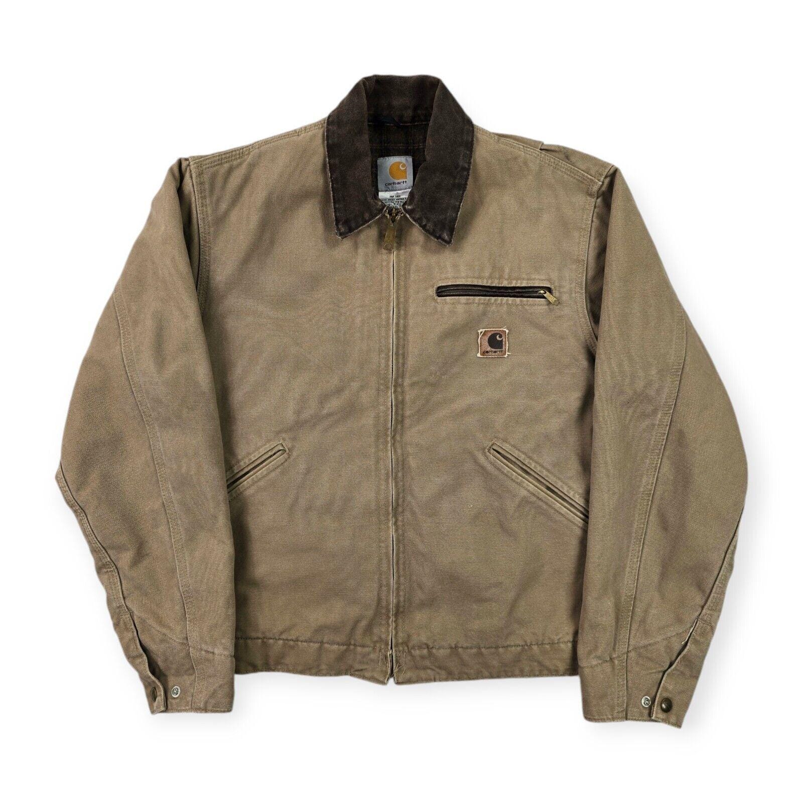 Carhartt Detroit J97 SDL Vintage Blanket Lined Jacket Brown Men's