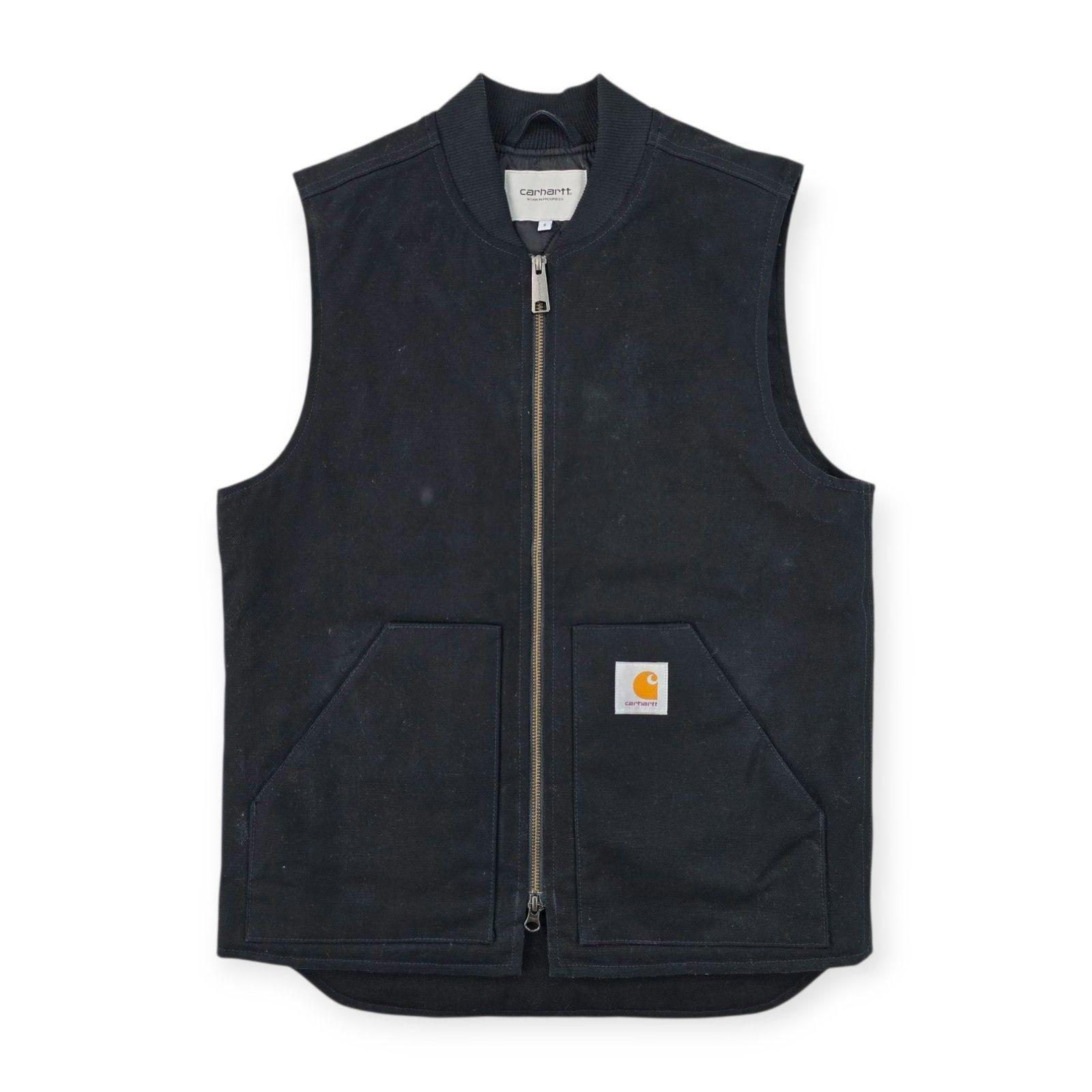 Carhartt Vest S Black - Etsy