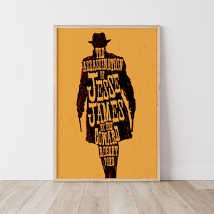 The Assassination of Jesse James by the Coward Robert Ford. Alt Poster