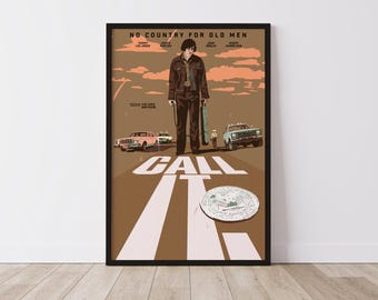 No Country For Old Men Alt Color Poster