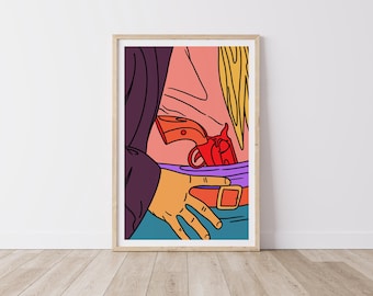 Packing Lead Art Print
