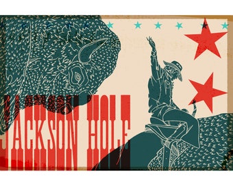 Jackson Hole Alt Horizontal Poster
