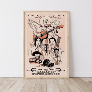 The Ballad of Buster Scruggs Poster/Orange