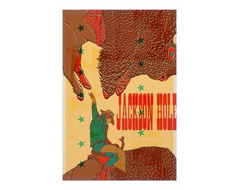 Jackson Hole Vertical Poster