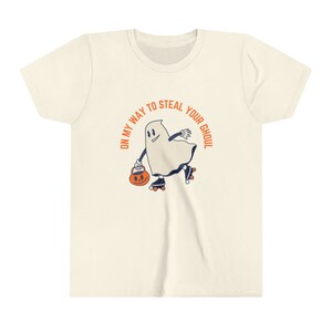 Boys Halloween Tee, Boys Halloween T-Shirt, Youth Halloween Tee, Funny Halloween Shirt, Boys Ghost Shirt