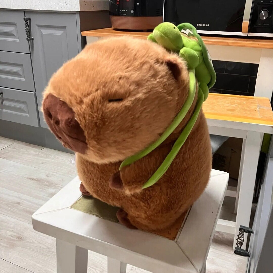 Soft Capybara Plush/ Capybara Plushie Toy/ Stuffed Animal Plushie/ Cute Capybara Plushie Kawaii Plush/Capybara Stuffed Animal/ Capybara Gift