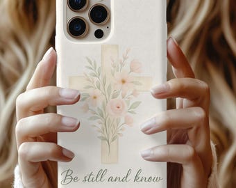 Christian Phone Case for iPhone, Inspirational Bible Verse Tough Cases, Phone Accessories, Positive Affirmation Aesthetic Case