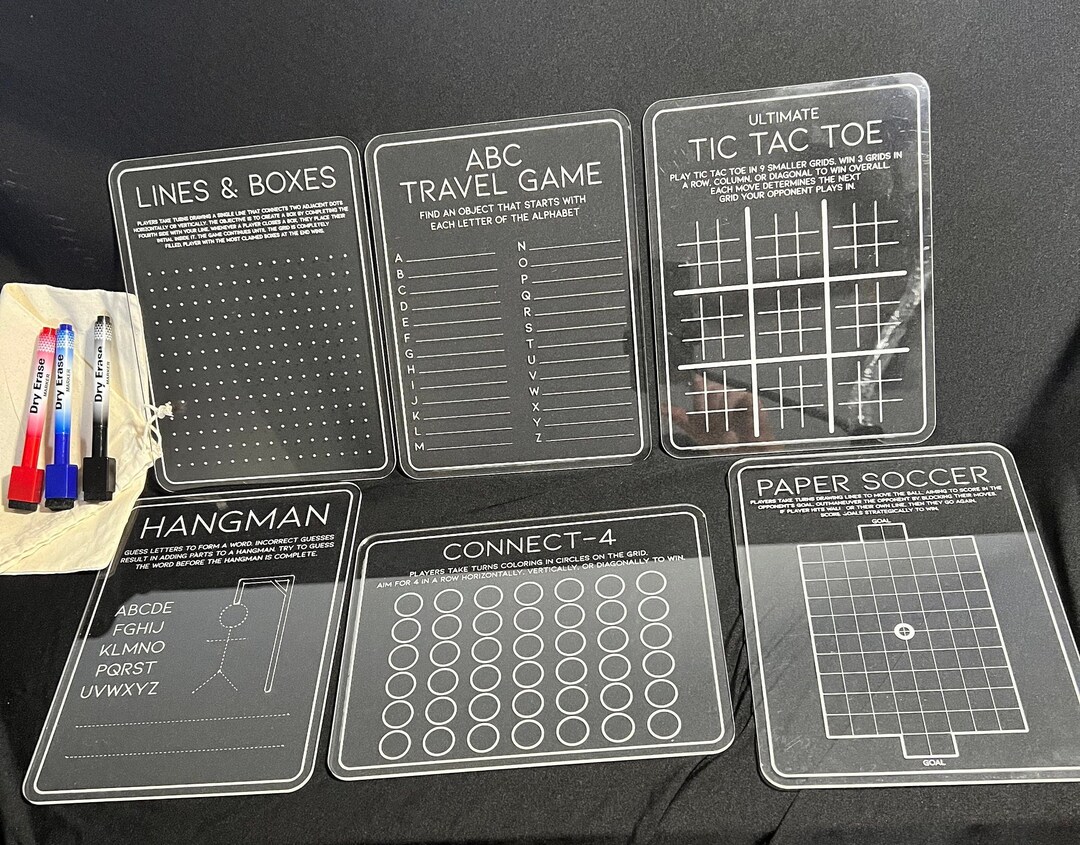 Games To Play With Dry Erase Boards at Francis Richmond blog