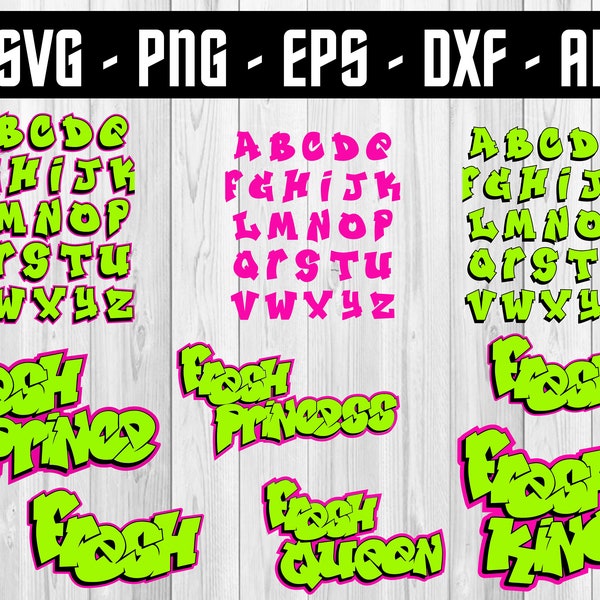 Fresh Prince Files, Fresh Prince Fonts SVG, African Svg, Fresh Prince Cricut , Fresh Prince Clipart, Fresh Prince Alphabet, Green Fonts