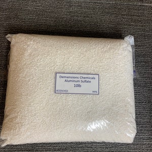 Aluminum Sulfate Granular 5lb bag