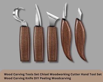 Wood Carving Tools Set Chisel Woodworking Cutter Hand Tool Set Wood Carving Knife DIY Peeling Woodcarving
