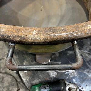 Maniglie saldabili in acciaio da 1/2&quot;, braciere, griglia, affumicatore