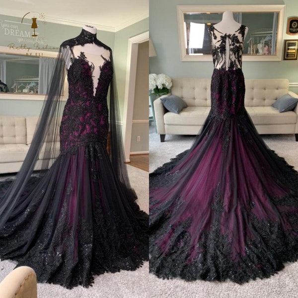 Purple Wedding Dress - Shop Online - Etsy