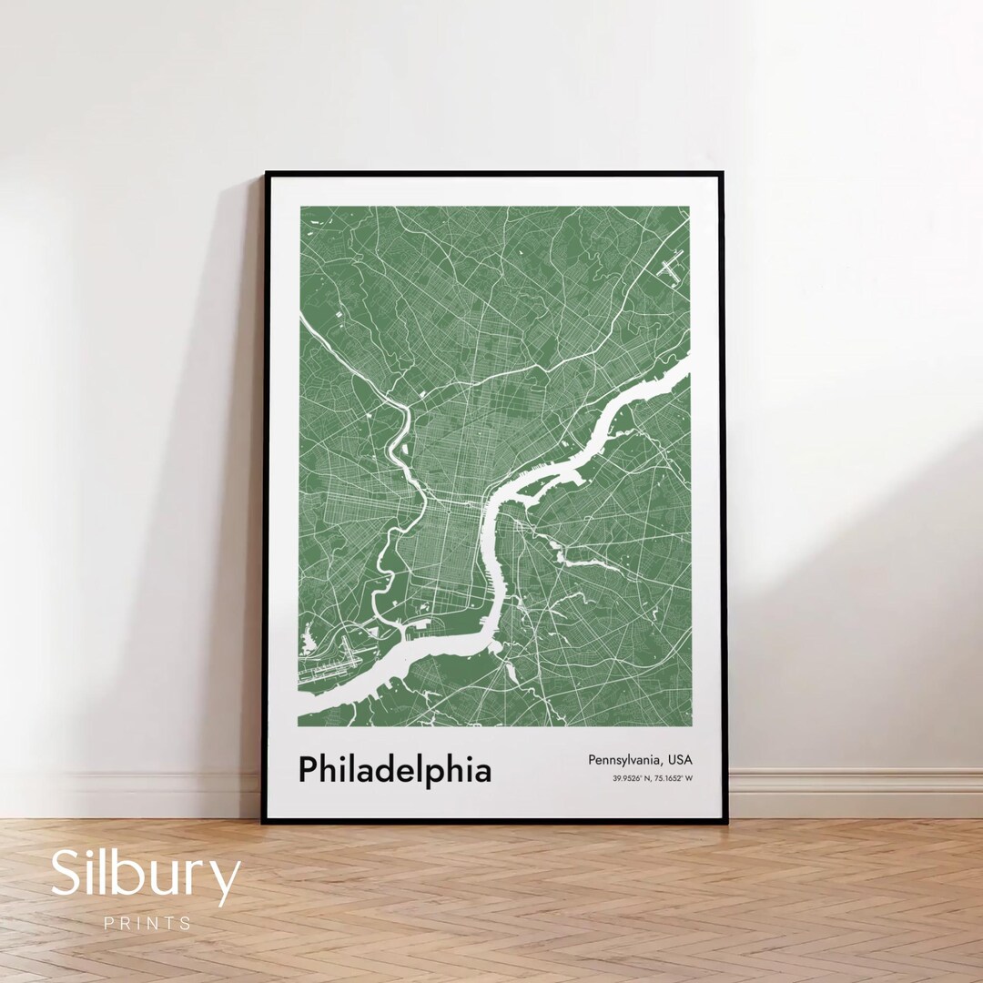 Philadelphia Map Print Philadelphia - Il 1080xN.6338044132 3w5q 