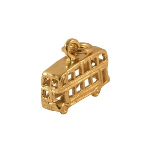 9ct Gold Bus Charm - Etsy