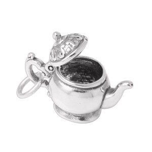 Berlock i sterlingsilver med 3D-motiv