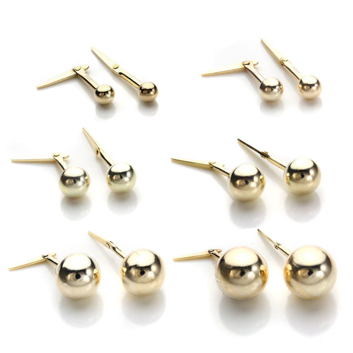 thumbnail image 2 of 9ct Yellow Gold Andralok Hippo Stud Earrings – No Stone – Jewellerybox ADA-053 2 of 5