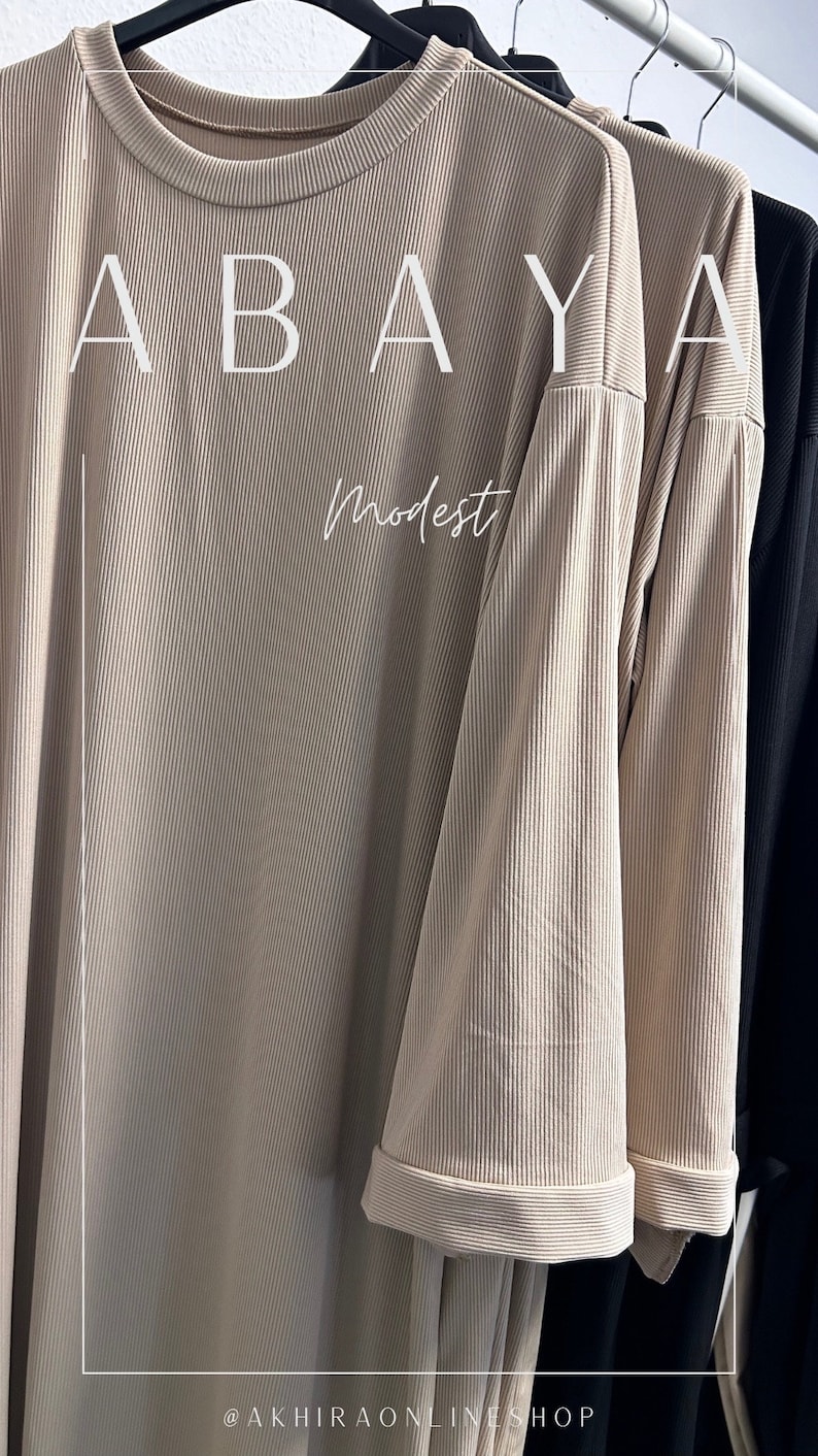 Abaya Modest Alltagsabaya Kleid Bild 1