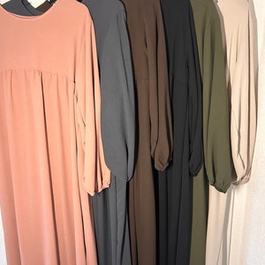 Ballonarm Abaya „Layla“ aus Jazz