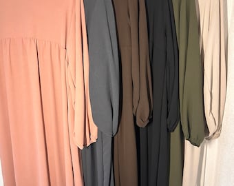 Ballonarm Abaya „Layla“ aus Jazz