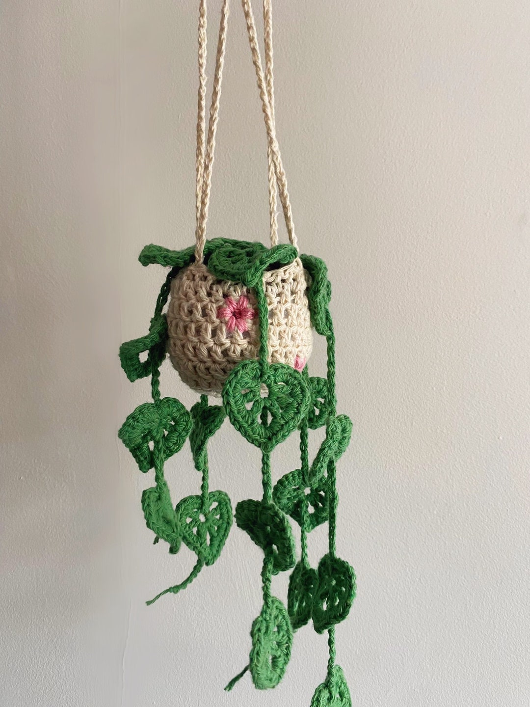 Crochet Pattern Hanging Plant Etsy