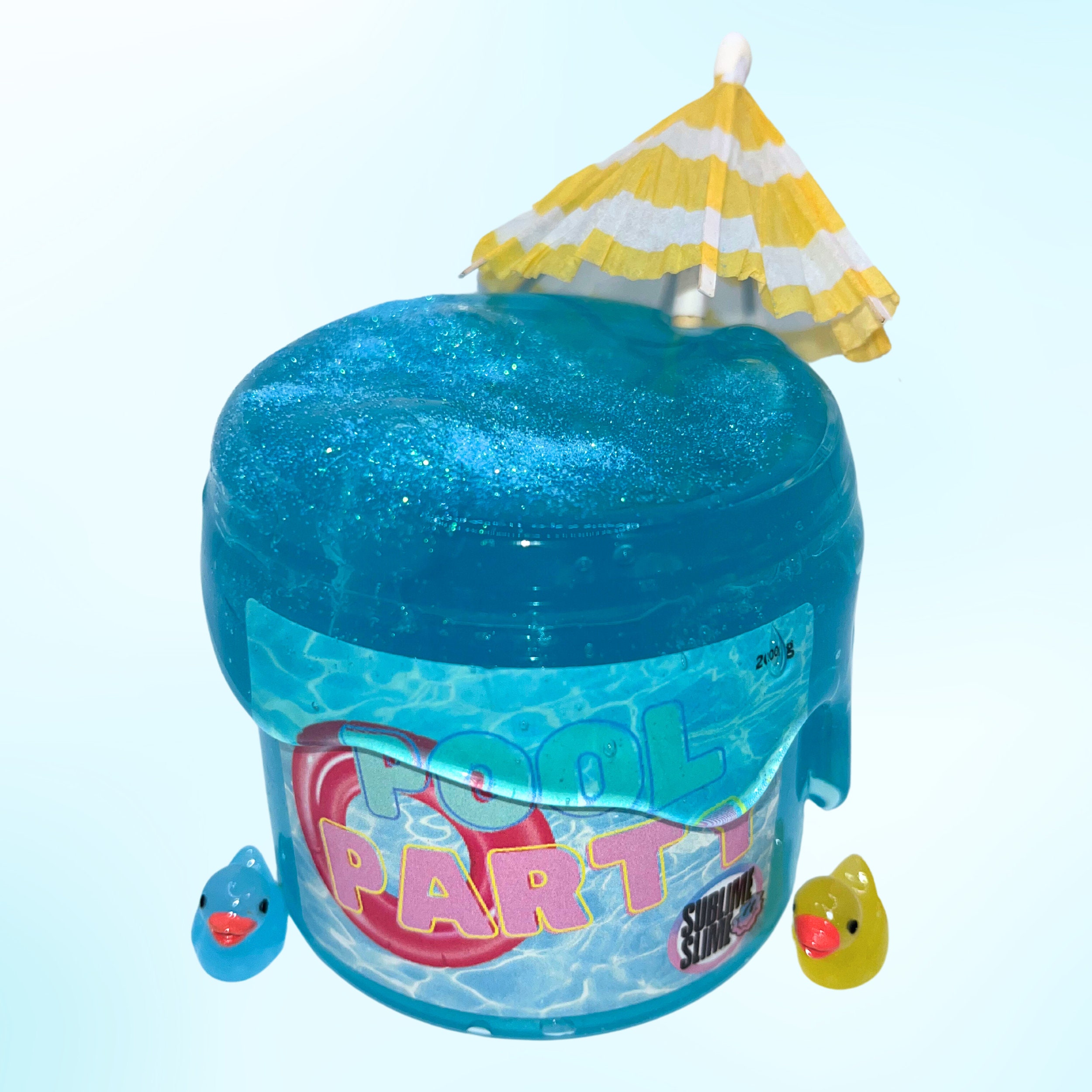 Pool Rx Blue Slime Blue Slime - Pool Party - Sublime Slime - Thick Slime - Clear Slime ...