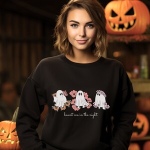Fall Ghost Crewneck Sweatshirt | Lord Huron Halloween sweatshirt, cozy fall sweatshirt, ghost sweatshirt