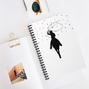 Taylor Swift Lyric Spiral Notebook - Ruled Line | Coastal Cowgirl vibe image 5