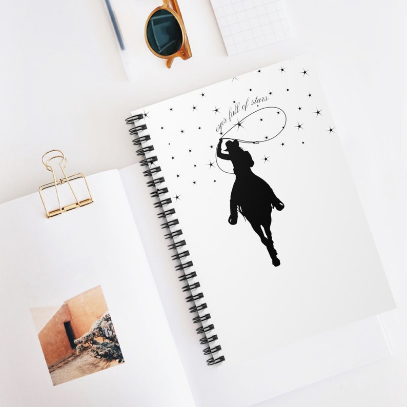 Taylor Swift Lyric Spiral Notebook - Ruled Line | Coastal Cowgirl vibe image 5