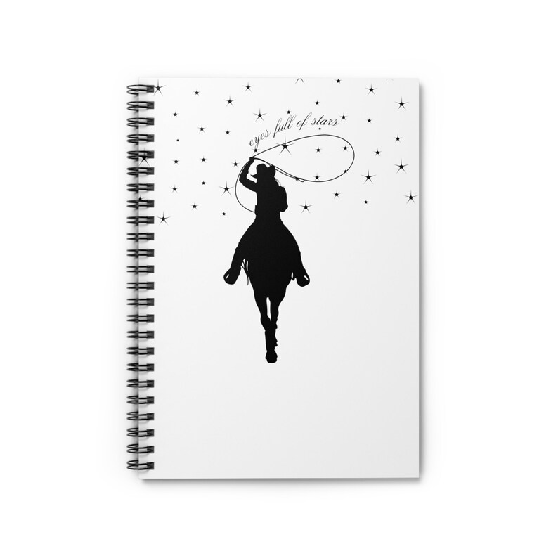 Taylor Swift Lyric Spiral Notebook - Ruled Line | Coastal Cowgirl vibe image 2
